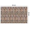 FVABO Stone Rock Party Tablecloth Decorations, Realistic Pebble Table Cover