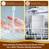P&P CHEF 12.5 Inch Baking Sheet Pan with Rack Set,