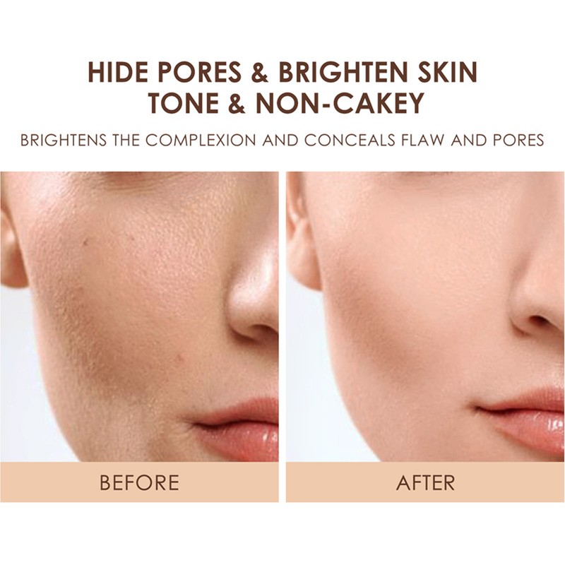 4pcs FOCALLURE Oil Control Loose Powder Moisturizing Face Setting Powder
