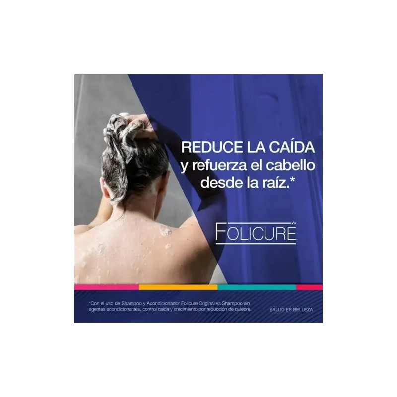 Shampoo Folicure Control Caída Original 1 L