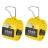 TopTie 2 PCS Clicker Counters, Plastic Mechanical Number Pitch Counters,