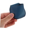 Kisangel Billiard Chalk Bag Compact Portable PU Holder for Snooker