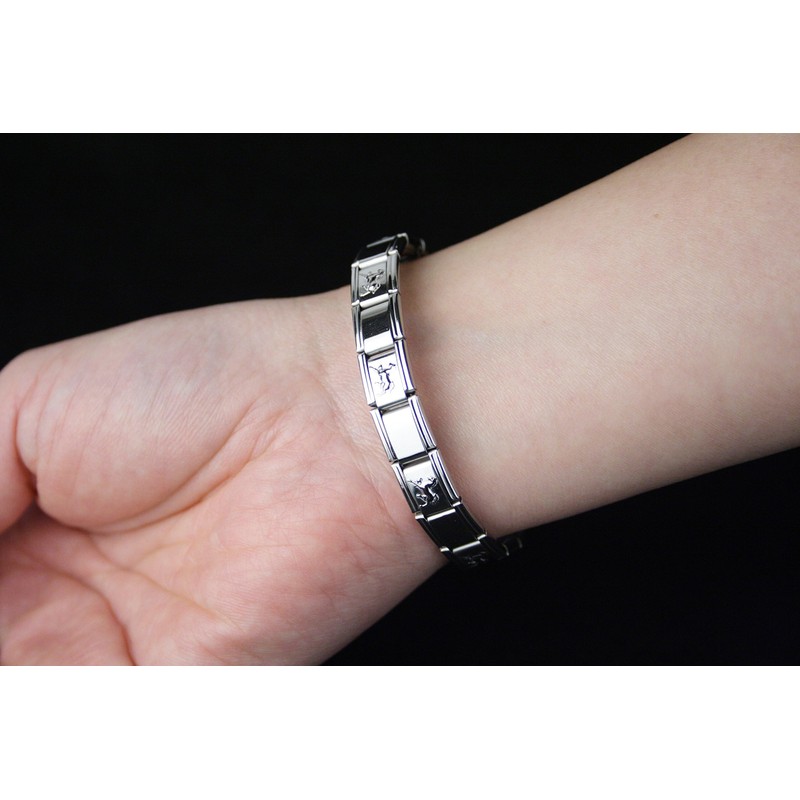 I.S. M Germanic Nine Horse Bracelet, L Size (20 cm)