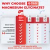 160 Capsules of Pure Chelated Magnesium Glycinate - Promotes Sleep,
