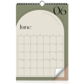 Aesthetic 2025-2026 Wall Calendar - Runs from June 2025 Until December 2026 - The Perfect Wall Hanging Calendar Planner for Easy Organizing
