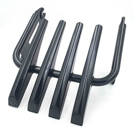 SMT- Black Skull Detachable 2up Stealth Luggage Rack Mounting Bracket Fender Shelf Compatible With 2007 and up Harley Davidson Touring Road King Street Glide CVO Road Glide [B01HHSK9GW]