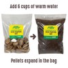 Jiffy Seed Starting Mix, Compressed 100% Coco Coir Soil (3
