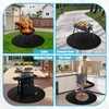 Heat Resistant Mat,Fire Pit Mat for Decking Heatproof Mat Fire