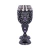 Nemesis Now Hex Twin Cat Heart Set of Two Goblets,