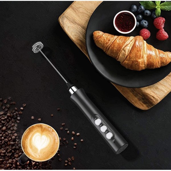 Coffee Tea Chai Latte Foam Maker Mini Cream Frother Handheld