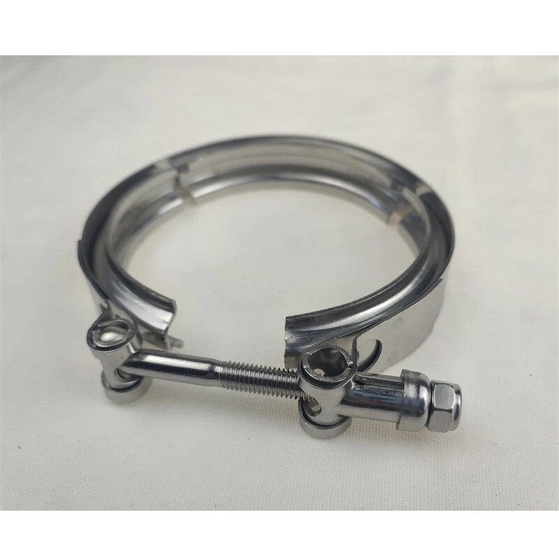 JONJEA 2" Universal Stainless Steel V-Band Clamp for Turbo Downpipe