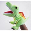 LOMTRATS Dinosaur Hand Puppets for Kids Toddler Includes Triceratops and