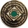 8 Year NA Green Medallion - Clean, Recovery, Chip, Coin,