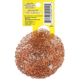 Chore Boy Ultimate Copper Scrubber Scouring Pad, Pure Copper (10-Pack)