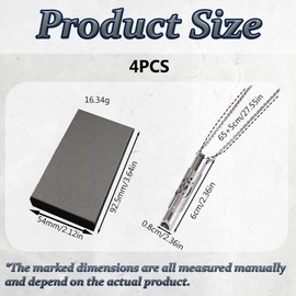 GegXcn Breathing Necklace with Resistance, Anxiety Necklace for Stress Reduce & Meditation, Portable Breath Exercise Tool Stainless Steel Whistle, Anxiety Gifts for Men & Women (Gift Box)