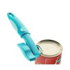 Tin Opener with Soft Handle turquoise