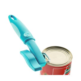 Tin Opener with Soft Handle turquoise
