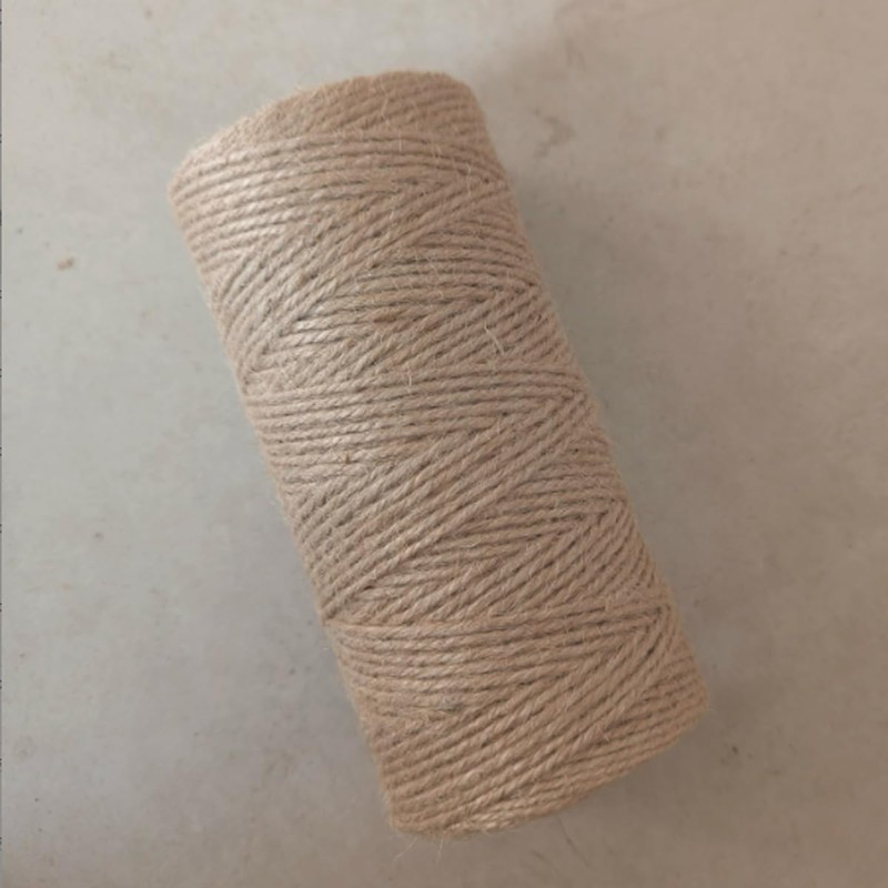 2 Pack Natural Jute Twine String, 2mm, 200 Metres, for