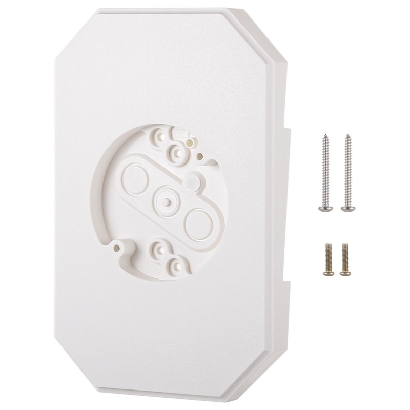 Vinyl Siding Light Mounting Blocks, PVC Built-in Electrical Box Mounting
