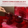 Regalos para Mujer Cumpleaños,Vela Aromatica Set regalo Mujer,Cera con Mezcla