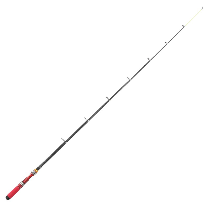 1.9m Portable Rotary Fishing Pole Outdoor Fiberglass Telescopic Casting Fishing