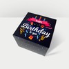 FETTIPOP Butterfly Explosion Gift Box DIY Happy Birthday (Black), 18.5