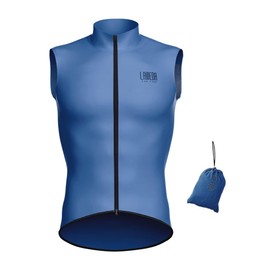 LAMEDA Gilet Antivento Ciclismo Uomo Gilet Running Traspirante Gilet Bici Sportivo Leggero Anti-UV Catarifrangente Per Corsa Trekking e Vita Quotidiana Unisex