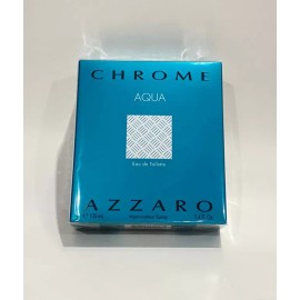 Azzaro Chrome Aqua By Azzaro 3.4oz/100ml EDT Spray For Men New In Box