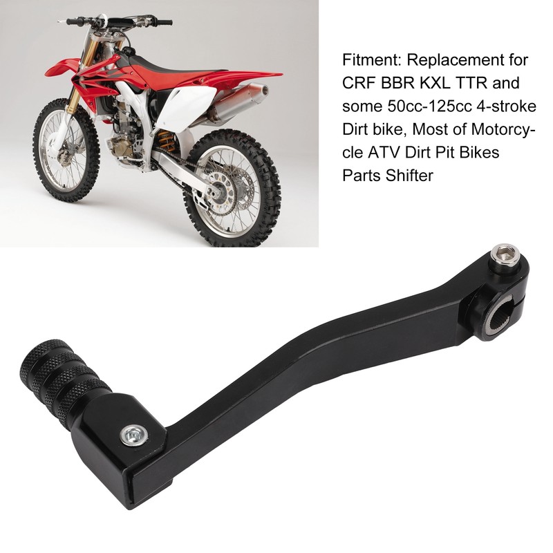 Universal CNC Gear Shift Lever Folding Gear Shifter Black Off