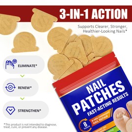 Nail Treatment Patches, 32P Nail Repair Patches for Weak and Damaged Nails