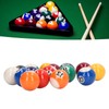 Mini Billiard Balls, 16 Pool Balls Set, 1-1/4" Pool Table