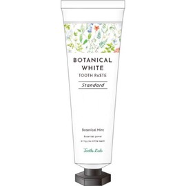 Teeth Lab Botanical White Standard 3.5 oz (100 g) Tooth Space Teeth Whitening Home Naturally Derived Ingredients No Additives Premium Formula Botanical Healthy Fine Foam Cooling