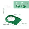 2 Pack Golf Putting Cup with Flag Indoor Golf Putting