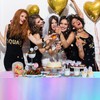 3 Pack Iridescent Tablecloth, 54" x 108" Birthday Party Table