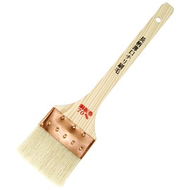 Green Long Thin Mouth Chili Brush for Plastering 2.8 inches (70 mm) Copper Plate Roll