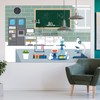 PAKBOOM Science Lab Laboratory Scene Backdrop Banner - VBS Birthday