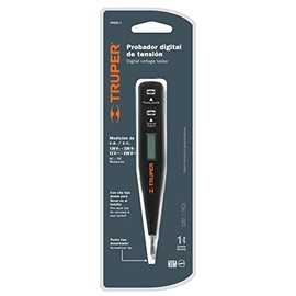 Truper PEC-AUT, Pinzas pelacables en acero, automática  PROVO-1, Probador de voltaje digital