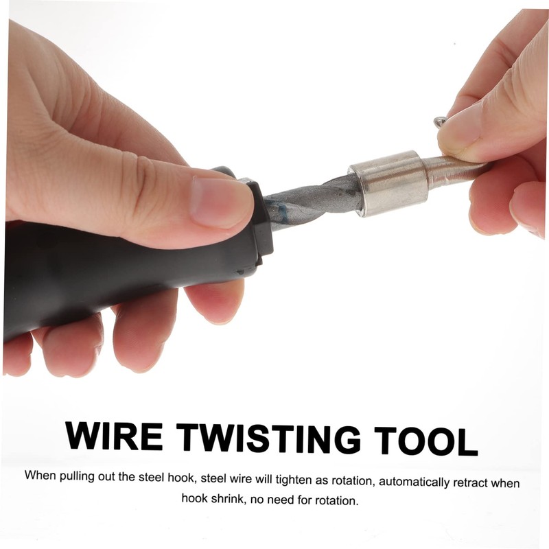 LALAFINA 2pcs Automatic Wire Twisting Tool Non Slip Handle Durable