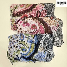 Renoma 대구백화점 레노마플라워 폴리 롱 스카프(SIU142(피코)) Daegu Department Store Renoma Flower Poly Long Scarf (SIU142(Pico))