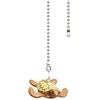 OMYZERO 12inches Ceiling Fan pull chain Lovely Romantic Turtle Pendant