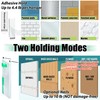 Damage Free Picture Hangers, No-Drill Adjustable Wall Hooks with Bubble