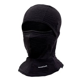Montbell Trekking Accessories Super Merino Wool Balaclava 1118170 BK M/L, Black