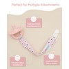 ALVABABY Baby Pacifier Clip for Boys Girls Paci Holder Leash