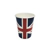 Robelli 24 x Union Jack Tableware King's Coronation Cardboard Cups