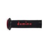 domino(ドミノ) ハンドルバーグリップ レースタイプ(TZグリップ) 126mm サーモプラスチックゴム ブラックXレッド A01041C4240