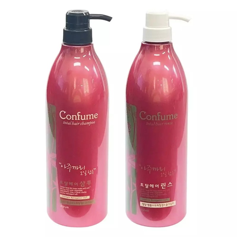 Fruit of the Nation 과일나라 아주까리 토탈헤어 샴푸+린스2종세트950ml-O/샴푸/모발/머리/헤어/관리/모발용/대용량/보습/케어 Fruit Country