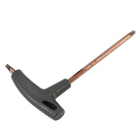 CYSFETENA 140 X 85mm T25 Wrench,High Strength Alloy Steel T25 Screwdriver,Ergonomic T Handle Screwdriver Repair Tool for Bicycle Repair and Home Shop Use Tool