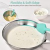 U-Taste Extra-Long 600ºF Heat Resistant Spatula Spoon: 14" Silicone Spoonula