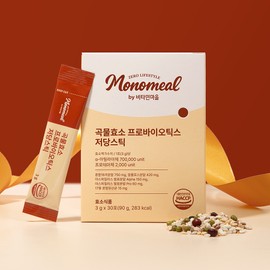 Vitamin Village [6 month supply] Vitamin Village Monomil Grain Enzyme Probiotics Low Sugar Sticks 30 packets, 6 units / [6개월분] 비타민마을 모노밀 곡물효소 프로바이오틱스 저당스틱 30포, 6개