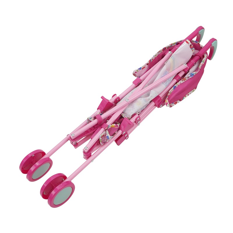 Baby Alive: Doll Stroller - Pink & Rainbow - Fits